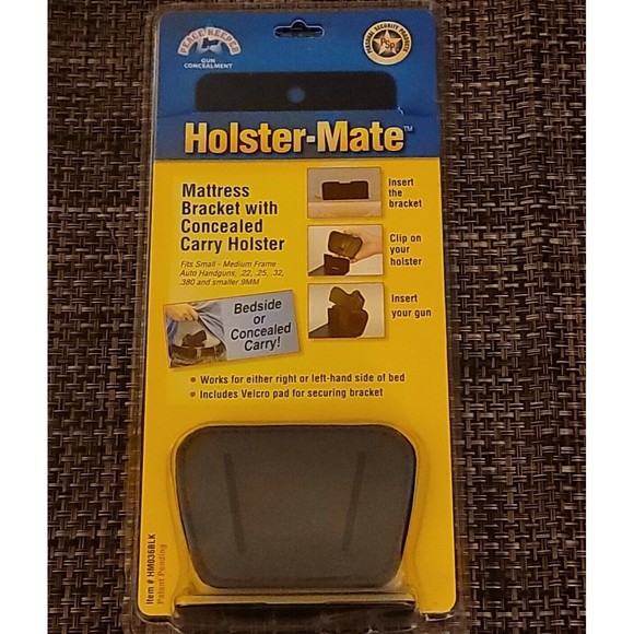 PSP Peace Keeper Holster Mate Mattress Bracket with 036 Concealed Carry Holster - Picture 1 of 5